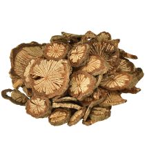 daiktų Mini mediniai diskai betelio riešutų dekoravimui su grūdeliais 1-4,5 cm 300 g