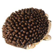 daiktų Mini ežiuko dekoracijos rudeninės rankomis tapytos figūrėlės 4 × 2,5 × 2 cm 6 vnt.