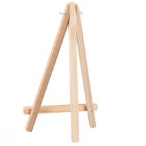 daiktų Mini molberto kortelių laikiklis natūralaus medžio 11x19cm 6 vnt