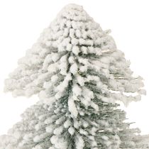 daiktų Mini Kalėdų eglutė su LED švietimu ir sniegu, 28 cm