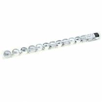 daiktų Mini kalėdiniai kamuoliukai sidabriniai Ø3cm 14 vnt.