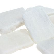 daiktų Mozaikiniai akmenys baltas mišinys 1kg