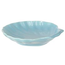 daiktų Lukšto lėkštė jūrinis dubuo keraminis mėlynas baltas 14cm 3vnt