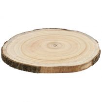 daiktų Medžio griežinėlis mėlynojo varpelio medis natūralus Ø30-35cm 1 vnt