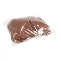 daiktų Natūralūs sizalio pluoštai, rudi, 300 g - rankdarbiams, dekoravimui, „pasidaryk pats“ paukščių lizdams, gėlių dekoracijoms