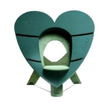 OASIS® Bioline® Deco urnos širdelė 65cm su stovu