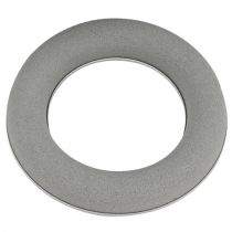 daiktų Gėlių putplasčio žiedinis vainikas H4cm Ø30cm 4 vnt