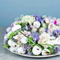 daiktų OASIS® gėlių putų vainiko žiedas žalias H3cm Ø25cm 6 vnt