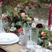 daiktų Plug-in medžiaga stalo apdaila floristinis porolonas juodas 48cm 4 vnt