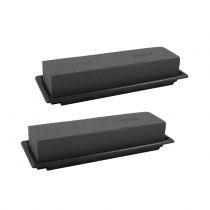 daiktų OASIS® Black Table Deco Medi Floral Foam 4 vnt