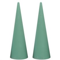 daiktų Gėlių porolonas kūgio formos H50cm Ø15cm 2 vnt