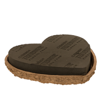 daiktų Širdelės formos gėlių putos OASIS® Renewal® gėlių putos Biolit® 26 cm 2 vnt.