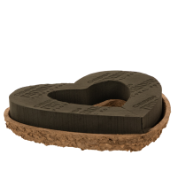 daiktų Širdelės formos gėlių putos OASIS® Renewal® gėlių putos Biolit® 27 cm 2 vnt.
