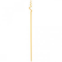 daiktų Orchidėjų lazdelė plastikinė oranžinė grotelė orchidėjos H64cm