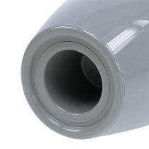 daiktų Orchidėjų vazonas blizgus Ø12,5cm pilkas 1 vnt