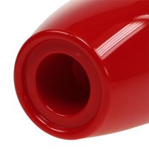 daiktų Orchidėjų vazonas blizgus Ø12,5cm raudonas, 1 vnt