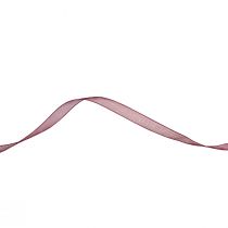 Organzos juostelė Bordo nailono juostelė 6mm 50m