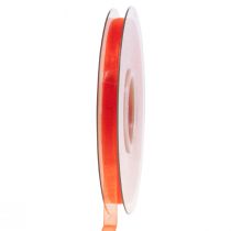 daiktų Organzos juostelė dovanų juostelė oranžinė juostelė 6mm 50m