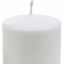 PURE stulpelio žvakė 130/70 natūralaus vaško žvakė su rapsų vaško žvakės dekoracija