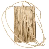 daiktų Popierinė viela, apvyniota viela Ø2mm 100m natūralus