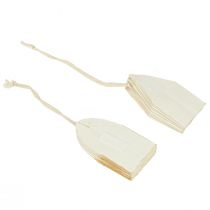 daiktų Popierinės žvaigždės, kalėdinės dekoracijos, eglutės papuošalai, baltos ir auksinės spalvos, 15 cm, 6 vnt.