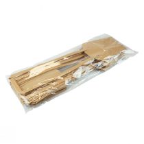 daiktų Popieriniai maišeliai rankena sodinimo popierius natūralus 11,5×11,5×18,5 cm 8 vnt.