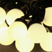 daiktų Vakarėlio apšvietimas LED rutulinė šviesos grandinėlė šilta balta L735cm