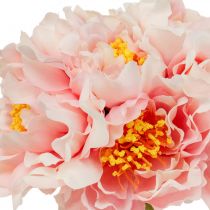 daiktų Paeonia Peony Dirbtinė gėlė Peonija Rožinė Ø6cm 28cm 7 vnt