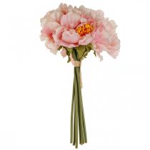 daiktų Paeonia Peony Dirbtinė gėlė Peonija Rožinė Ø6cm 28cm 7 vnt