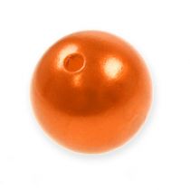 daiktų Dekoratyviniai karoliukai Ø2cm oranžiniai 12 vnt