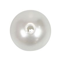 Dekoratyviniai karoliukai sriegti craft karoliukus balti 12mm 300g