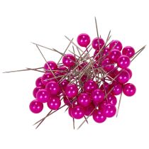 daiktų Pearl Head Pins Pink Ø10mm 60mm