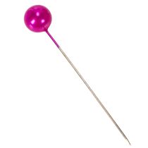 daiktų Pearl Head Pins Pink Ø10mm 60mm