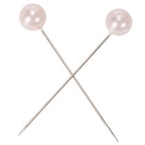daiktų Pearl Head Pins Pink Ø10mm 60mm