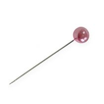 daiktų Pearl Head Pins Pink Ø10mm 60mm