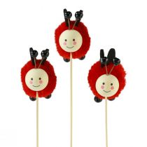 daiktų Plant Plug Ladybug Decoration Gėlių Kištukas 27,5cm 9 Vnt