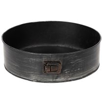 daiktų Vazonas, dekoratyvinė kepimo forma, nuimama sodinimo forma, metalinė dekoracija Ø24cm, aukštis 7,5cm
