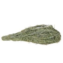 daiktų Natūralaus augalo širdis floristikai su folija, 25 cm