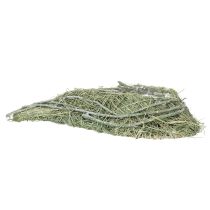 daiktų Širdies formos dubuo iš natūralios žolės su sodinimo folija, 38 cm