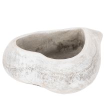 daiktų Dekoratyvinis širdies formos dubuo, pilkas; mažas širdies formos vazonas, 19 cm