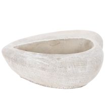 daiktų Širdies formos vazonas, lieto akmens, dekoratyvinis vazonas, 17 cm