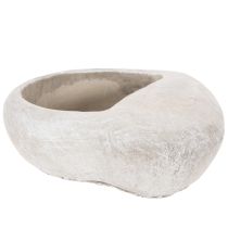 daiktų Širdies formos vazonas, lieto akmens, dekoratyvinis vazonas, 17 cm