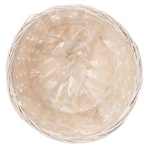 daiktų Pinti krepšeliai universaliam interjero dizainui, 20 cm, 8 vnt.