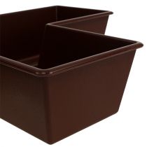 Augalų kryžius 24cm x 32cm rudas, 1vnt