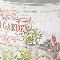 daiktų Vazonas vazonui apvalus metalinis Fresh Garden H21cm