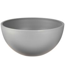 daiktų Augalų vazonas, plastikinis, pilkas, Ø25 cm, aukštis 12 cm
