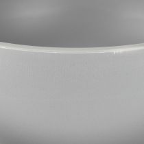 daiktų Augalų vazonas, plastikinis, pilkas, Ø25 cm, aukštis 12 cm