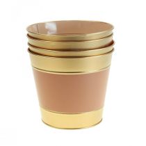 daiktų Sodinamosios vazonas metalinis vazonas Ø17cm H14,5cm 4vnt