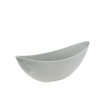 daiktų Augalų dubuo 39cm x 12,5cm H13cm šviesiai pilkas, 1vnt