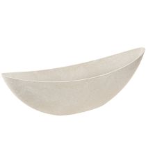 daiktų Augalų dubuo laivo dekoratyvinis dubuo ovalus 55x15,5x17,5 cm